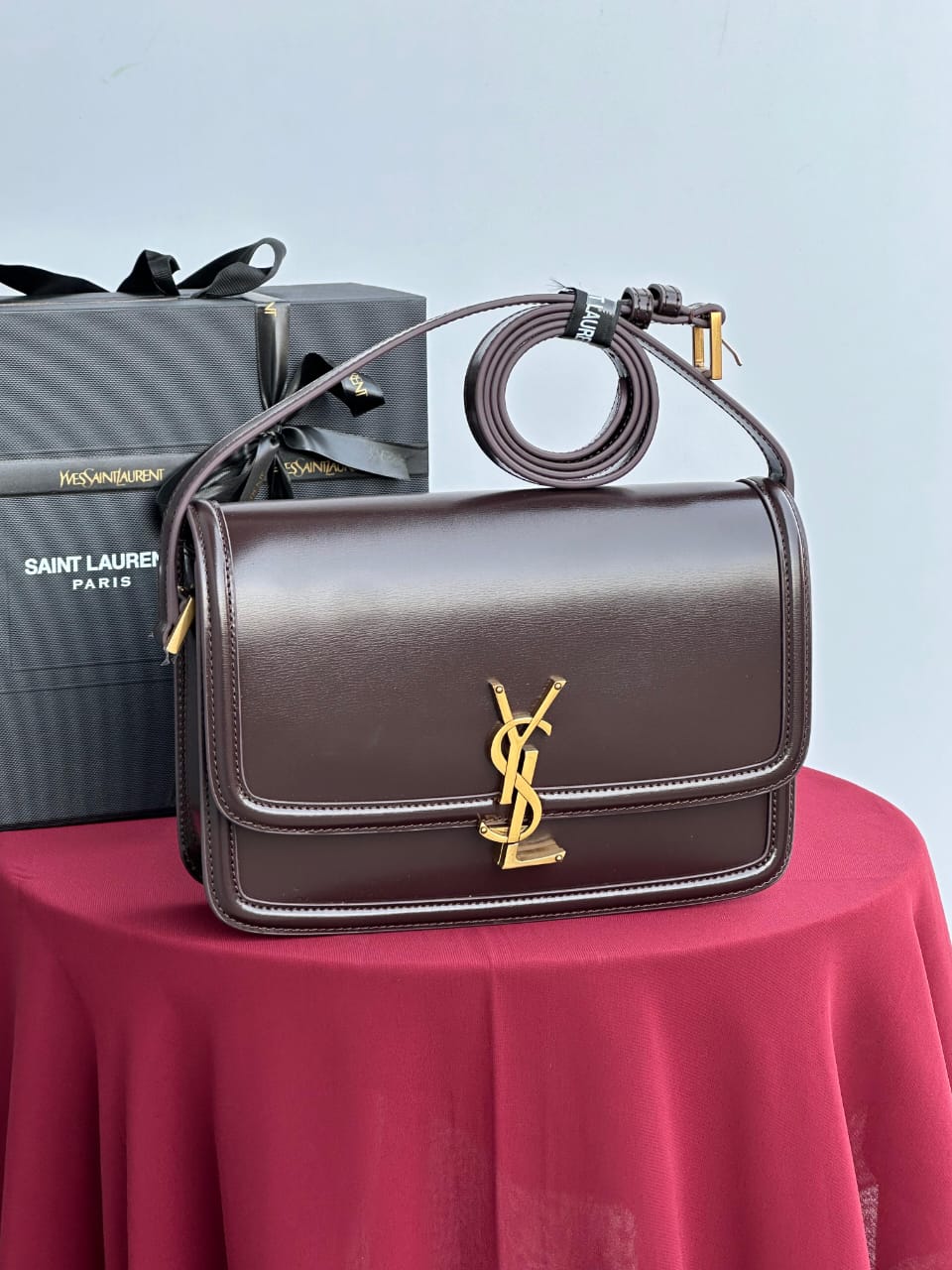 YSL Solferino Medium Satchel Bag