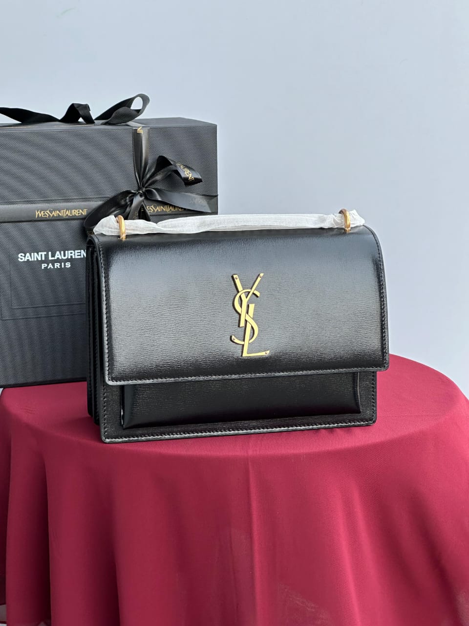 YSL Solferino Medium Satchel Bag