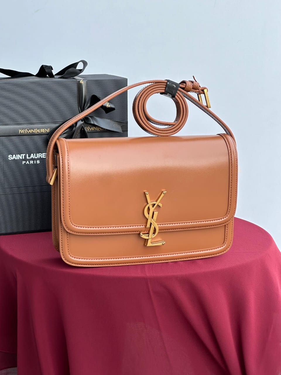 YSL Solferino Medium Satchel Bag