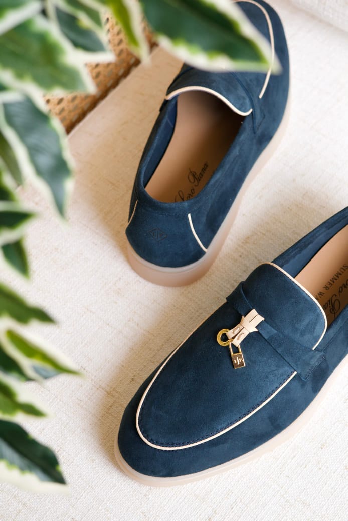 Saphire & Maré Suede Loafers