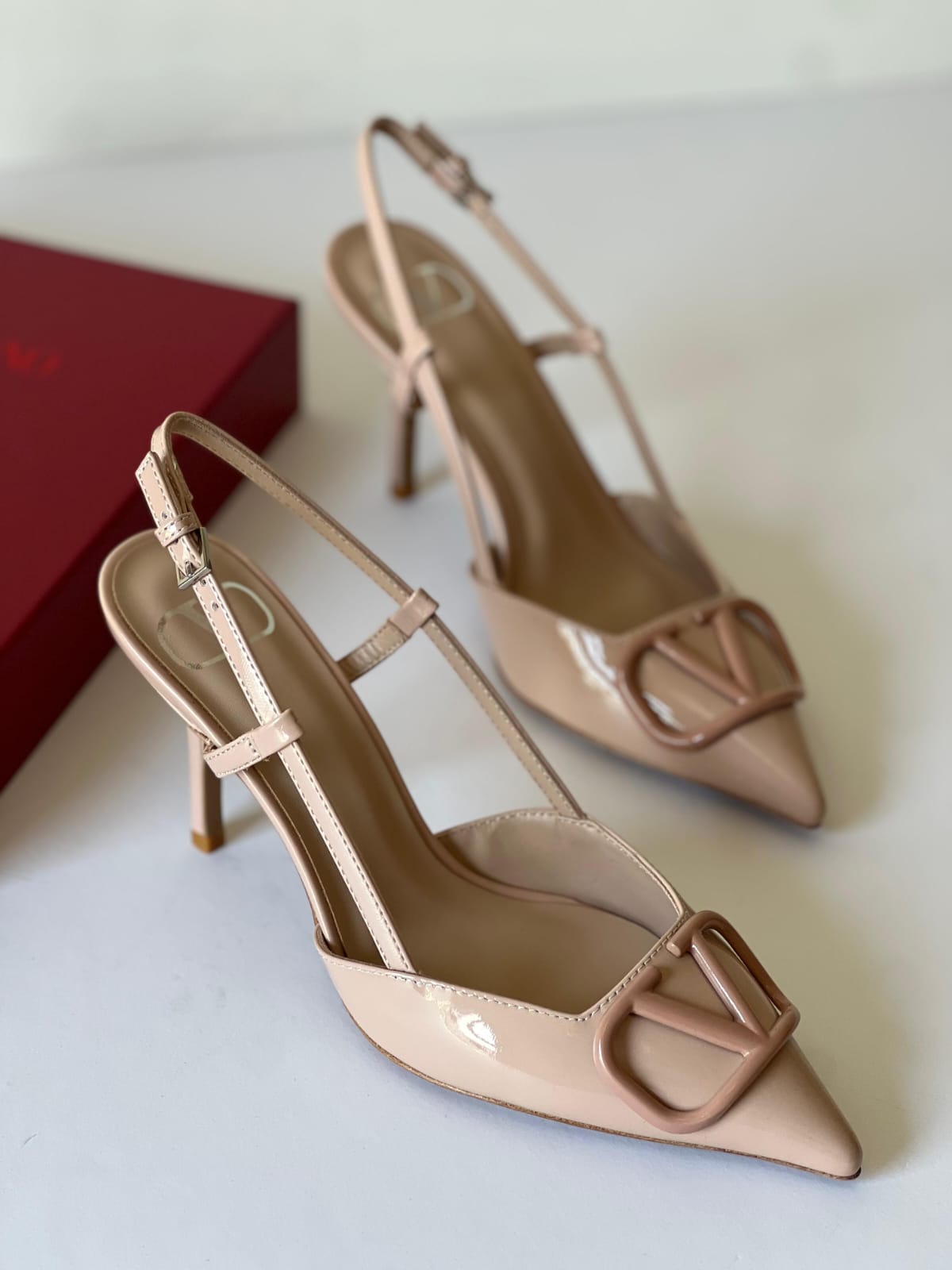 Valentino Garavani VLOGO Slingback Heels